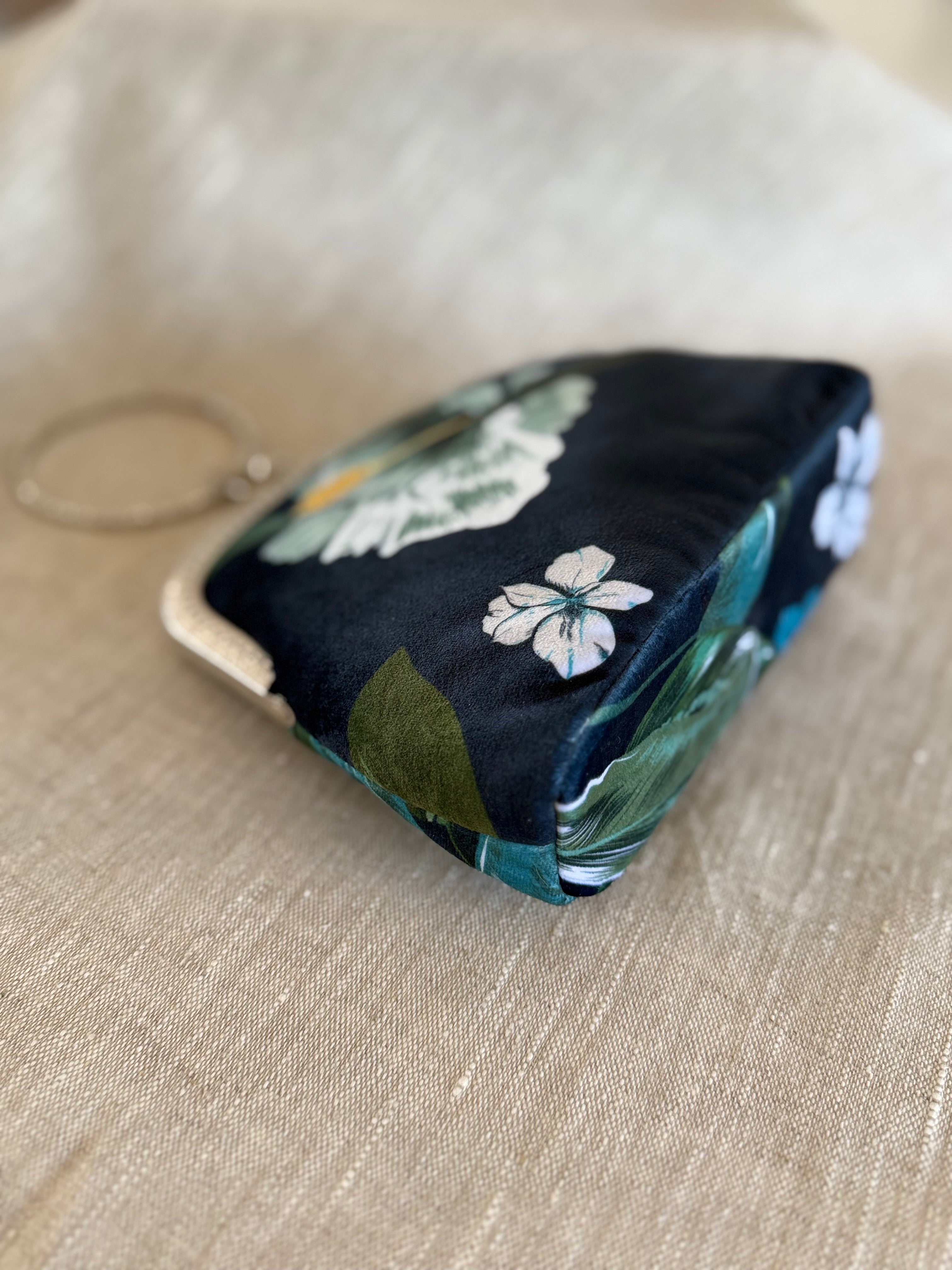 Retro style clutch evening