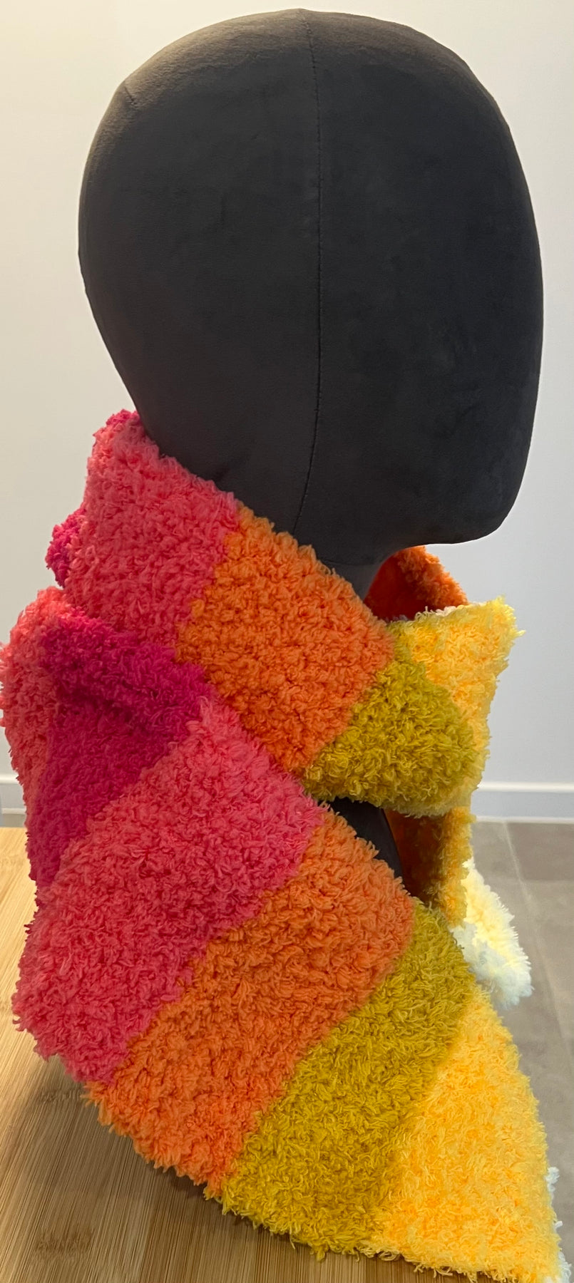 Rainbow sunshine scarf