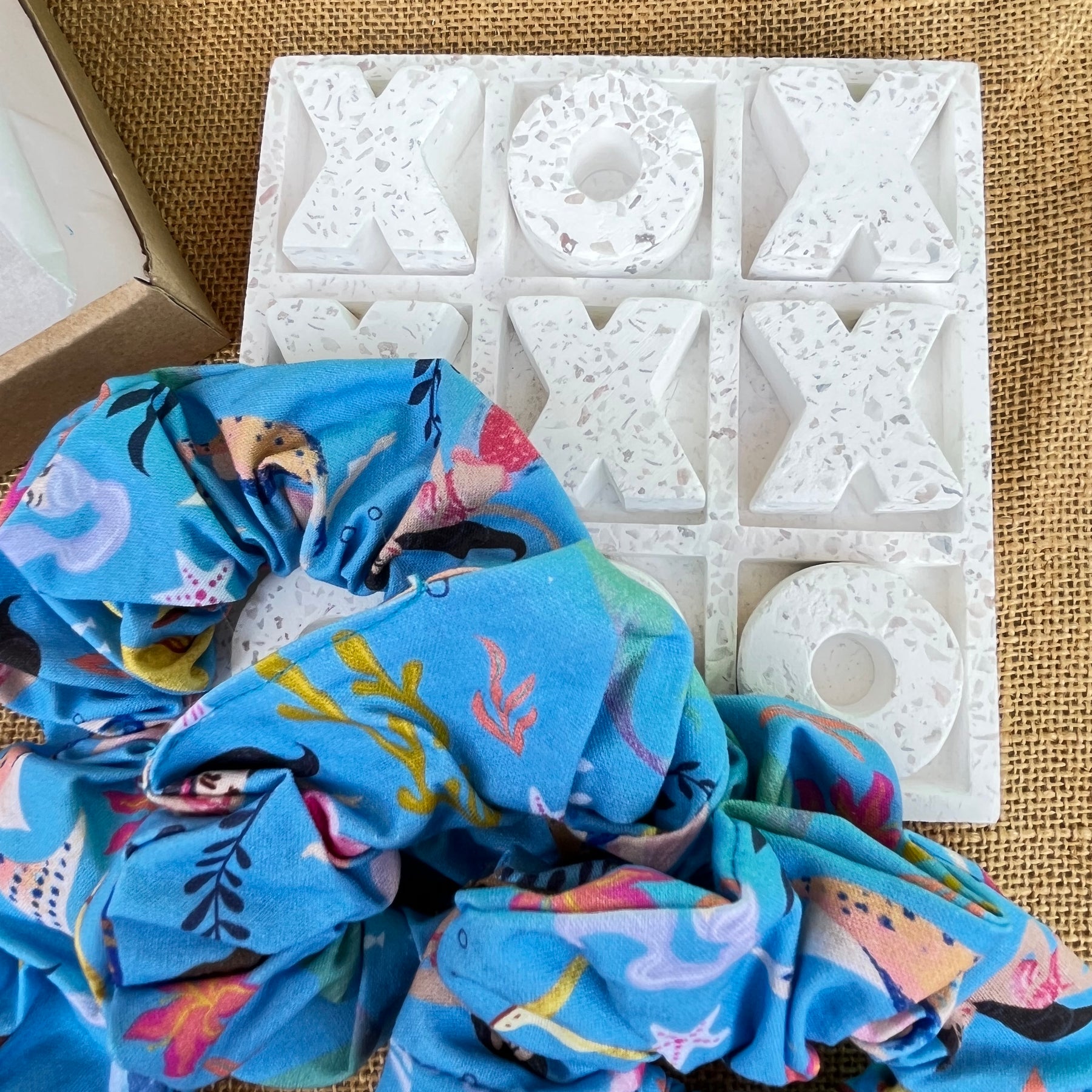 Handmade Mermaid Scrunchies |splash of ocean magic