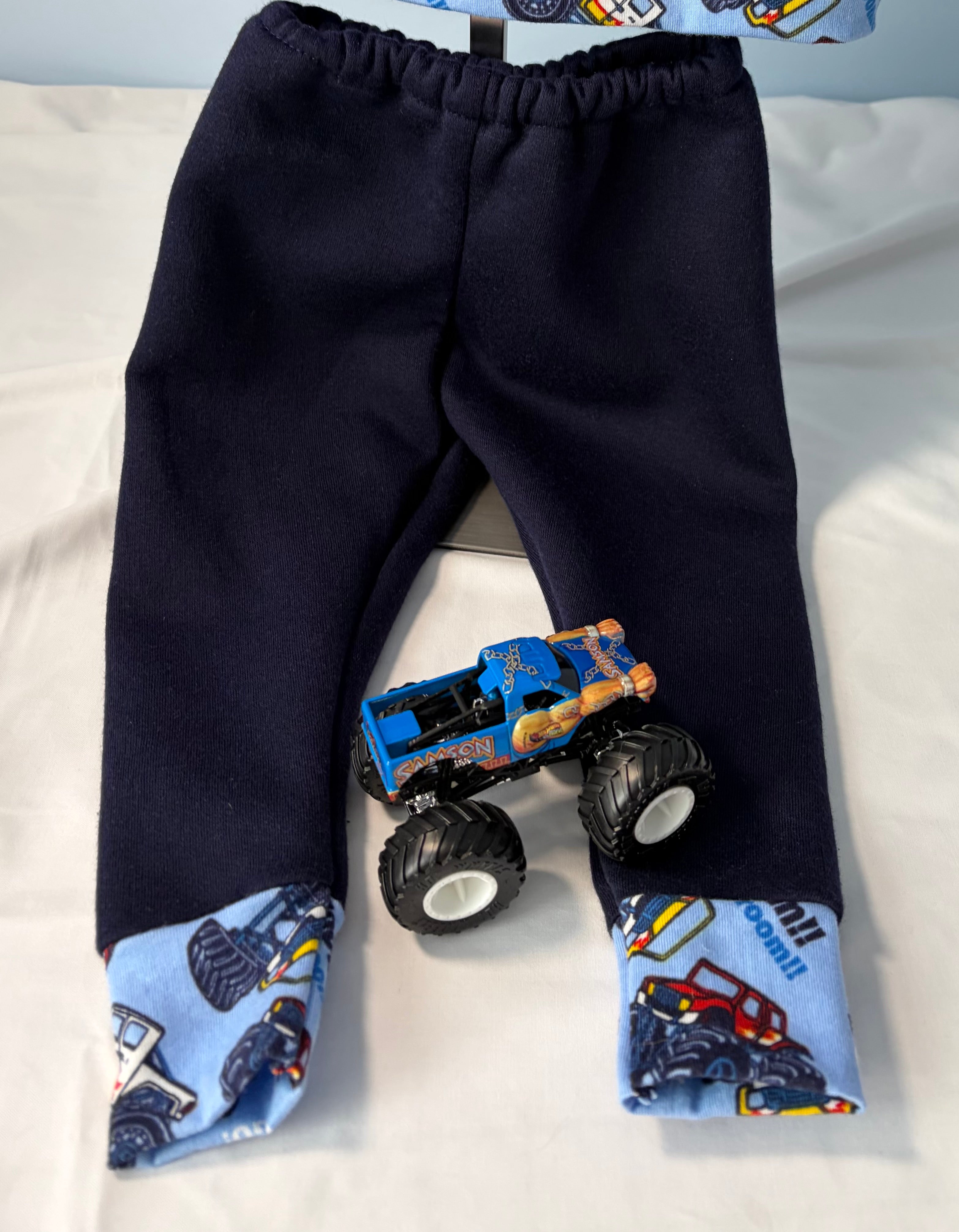 MONSTER TRUCK LONG SLEEVE TOP & PANTS 6-9 Months