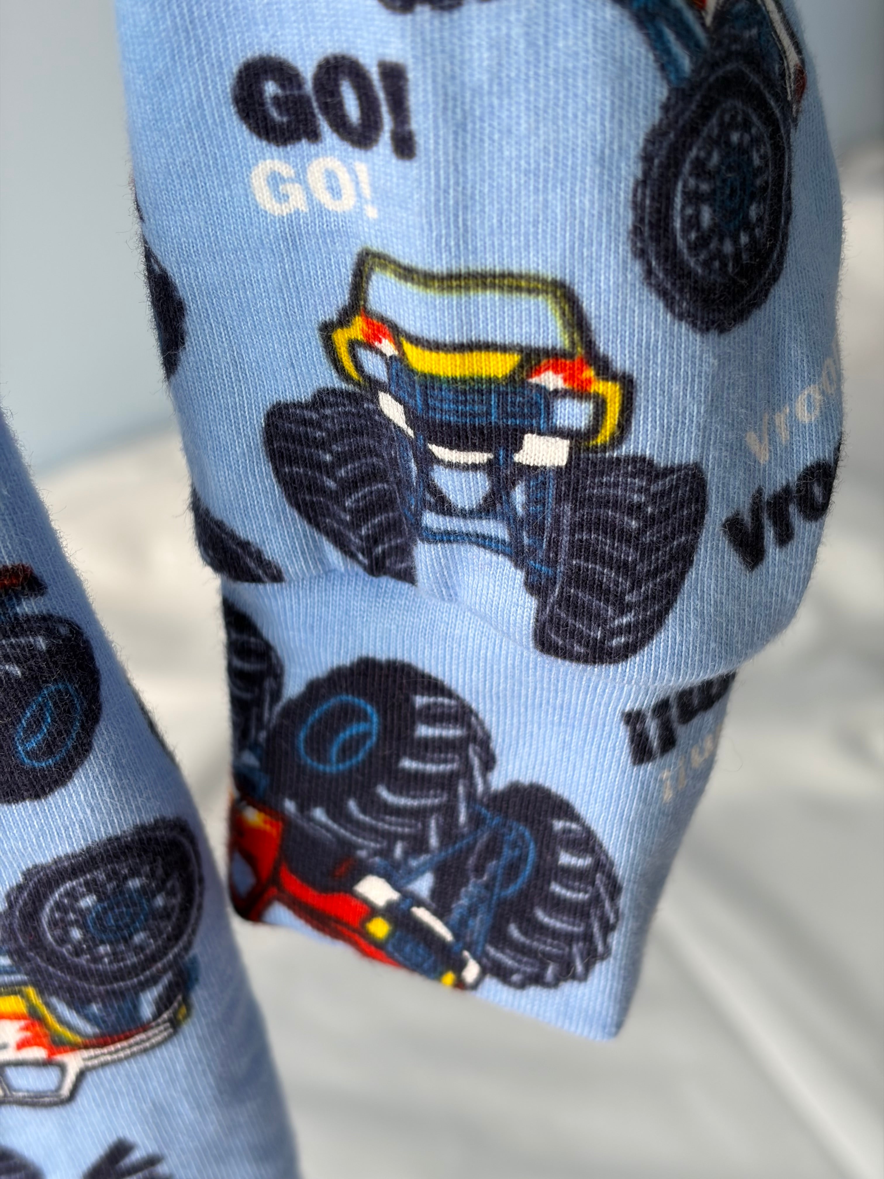 MONSTER TRUCK LONG SLEEVE TOP & PANTS 6-9 Months