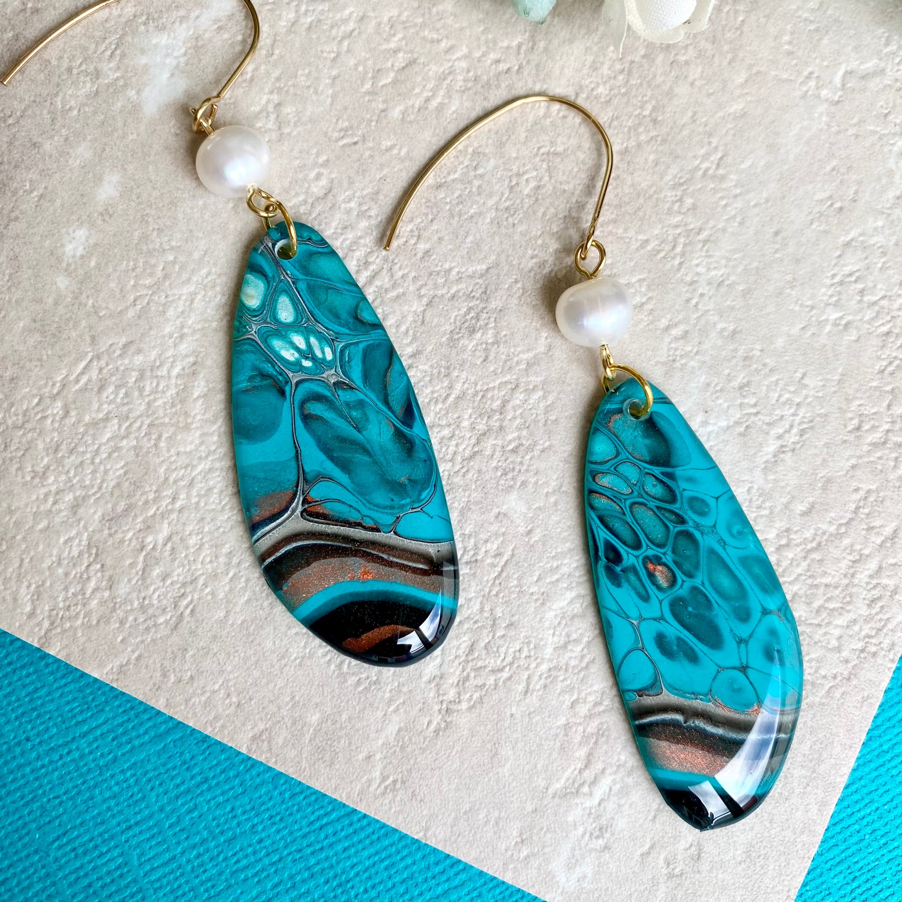 Freshwater Pearl Collection Dangle Earrings