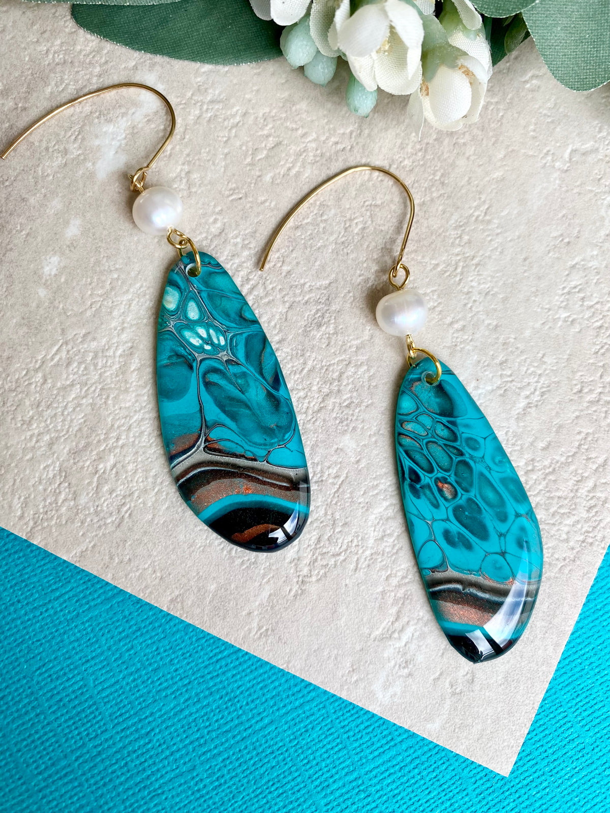 Freshwater Pearl Collection Dangle Earrings
