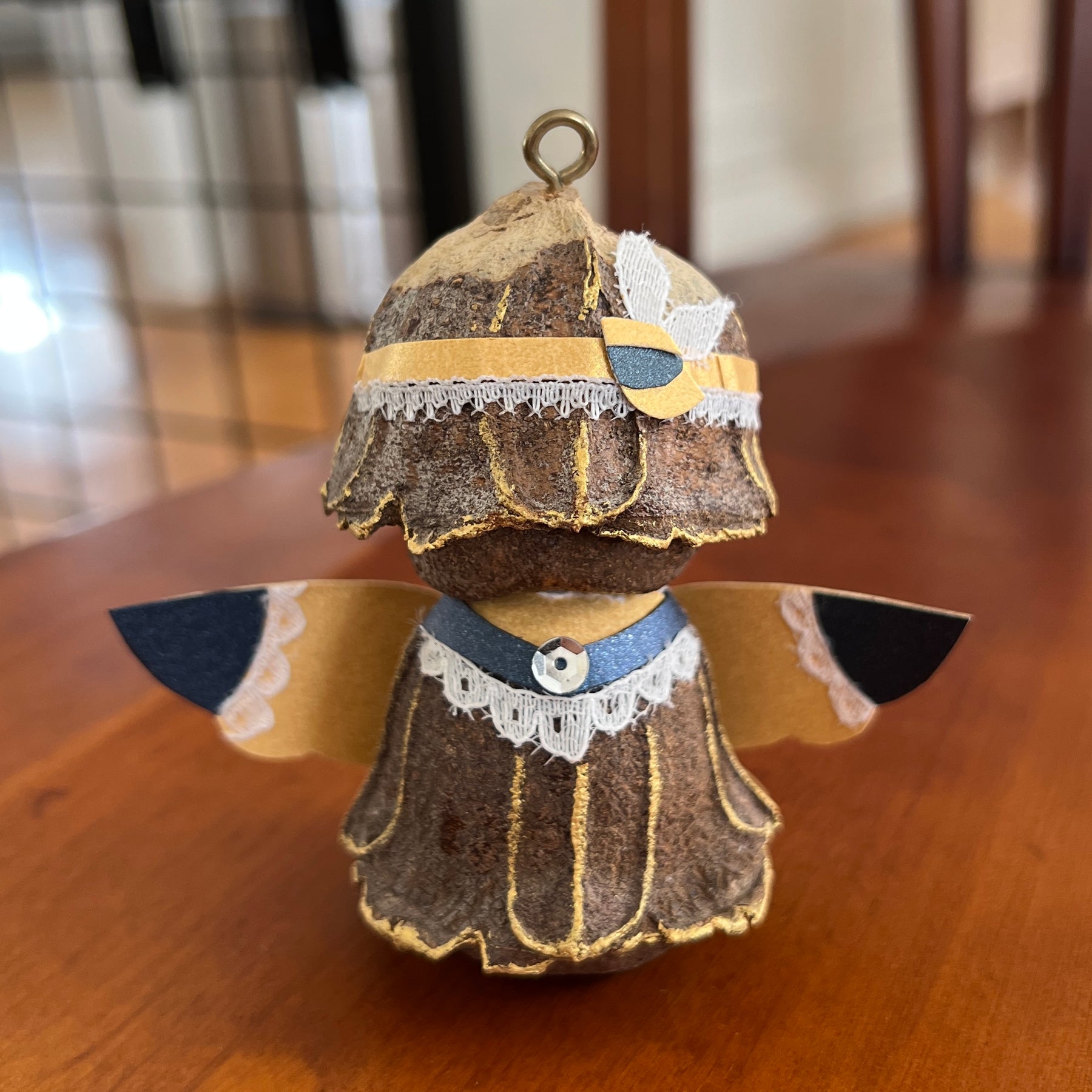 Handmade Gumnut Angel – A Tiny Guardian Full of Heart