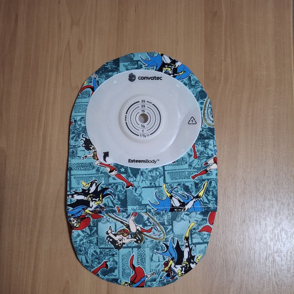 STOMA BAG COVER LARGE Suitable for Ileostomy, Colostomy, Urostomy