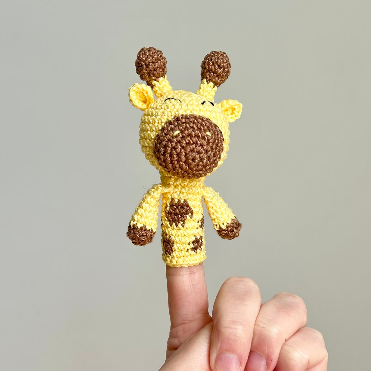 Crochet Safari Animal Finger Puppets | Various Animals | Made to Order