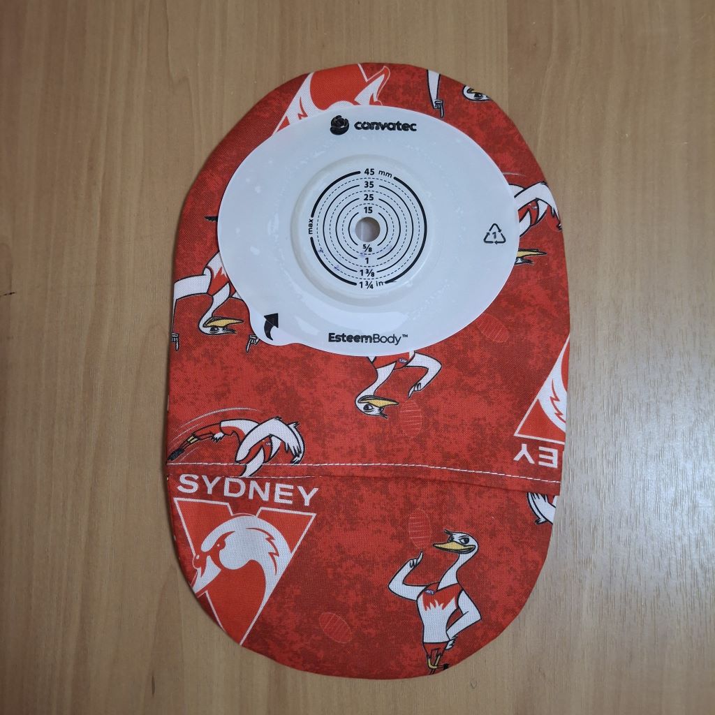STOMA BAG COVER LARGE  Suitable for Ileostomy, Colostomy, Urostomy