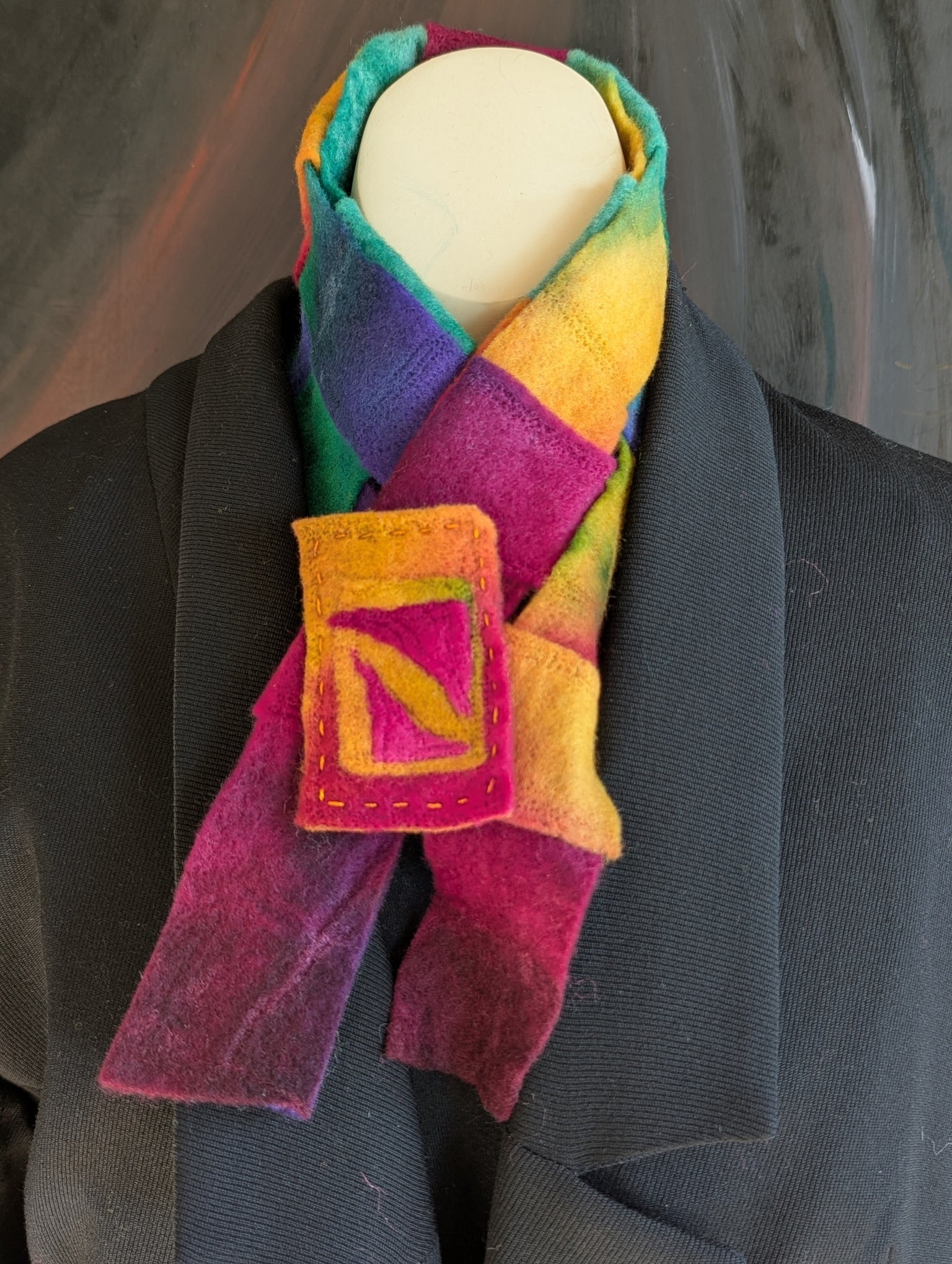 Merino Neck Warmer-Indian Splendour
