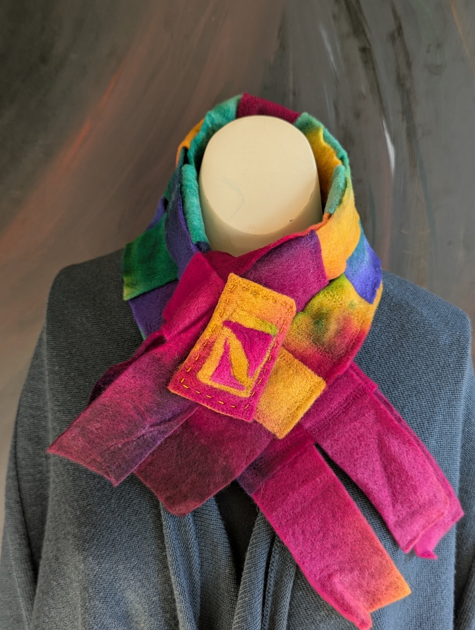 Merino Neck Warmer-Indian Splendour