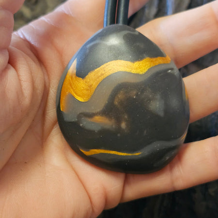 AFTERGLOW - POLYMER CLAY PENDANT