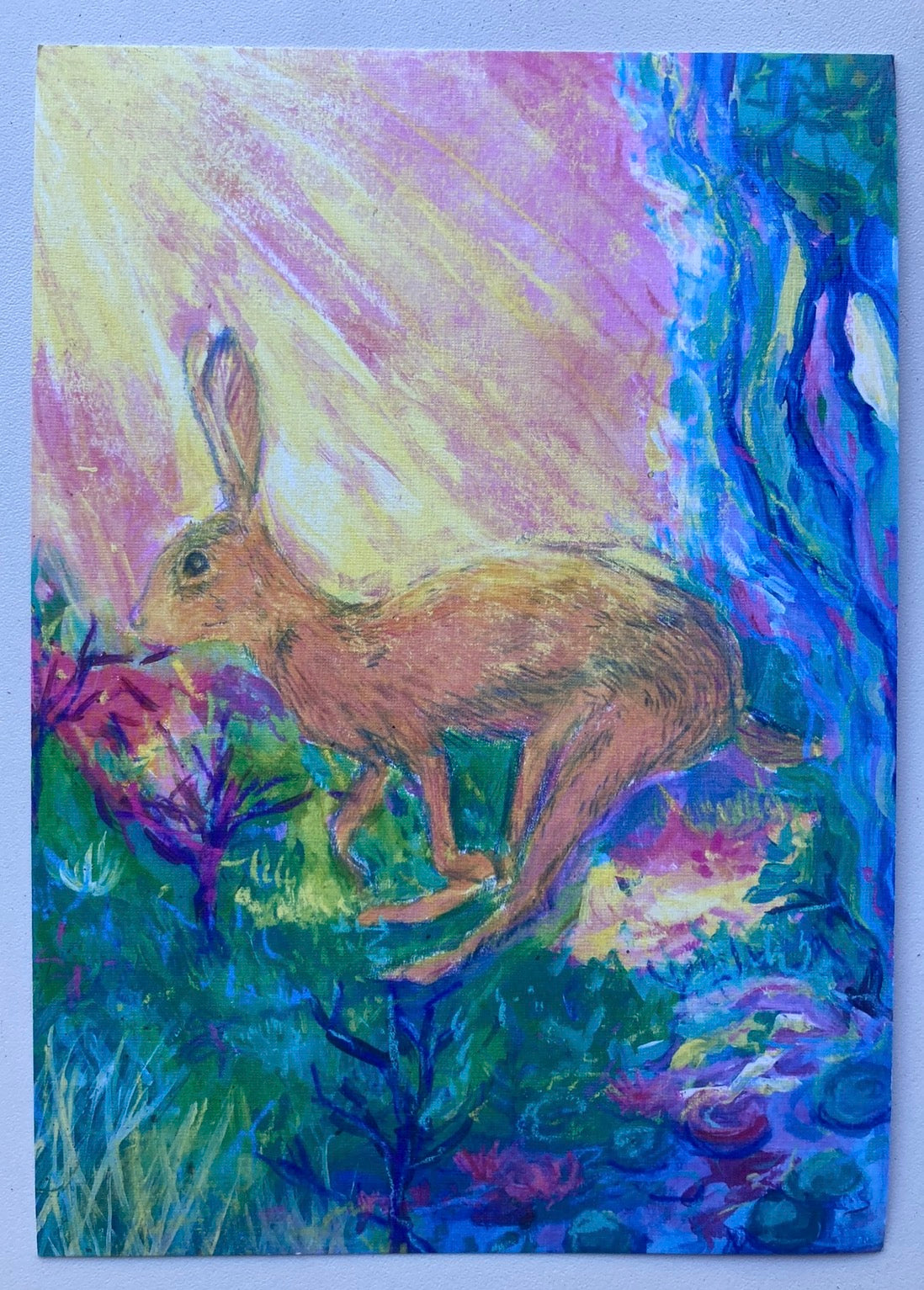 Whimsical Rabbit Print