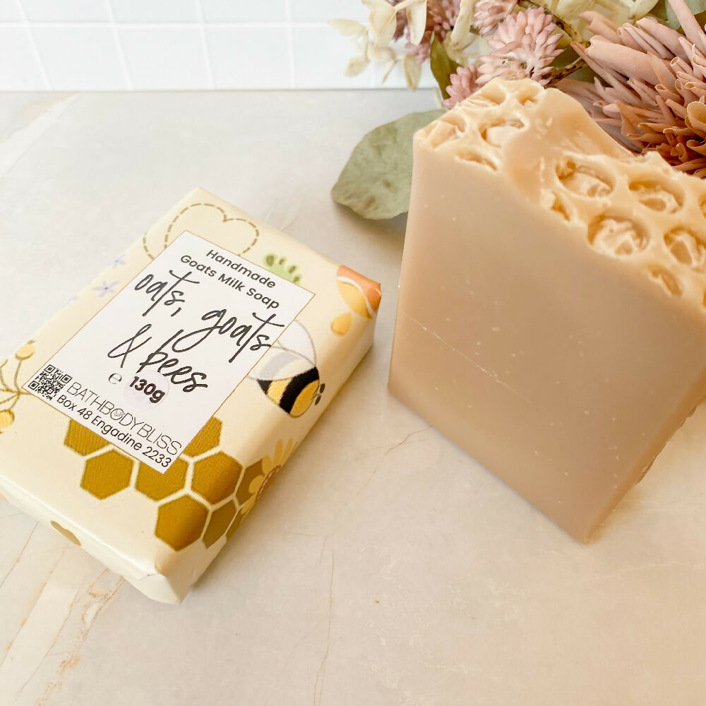 Oats Goats & Bees Handmade Goatsmilk Soap - view 3