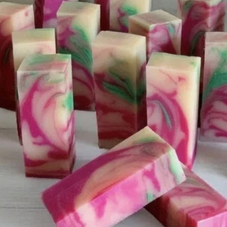 Handmade - Mini Scented Strawberry Sensation Soap Favours 20 PK