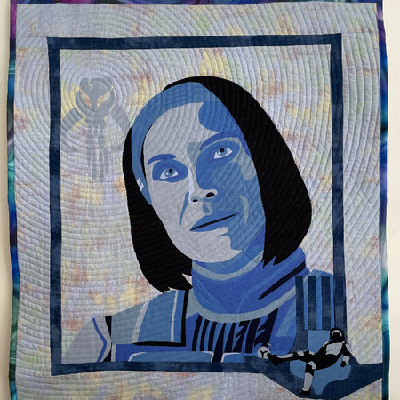 Bo-Katan Kryze custom art quilt