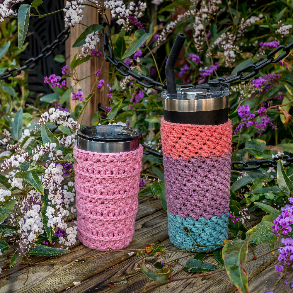 Travel Mug Cosy - Crocheted