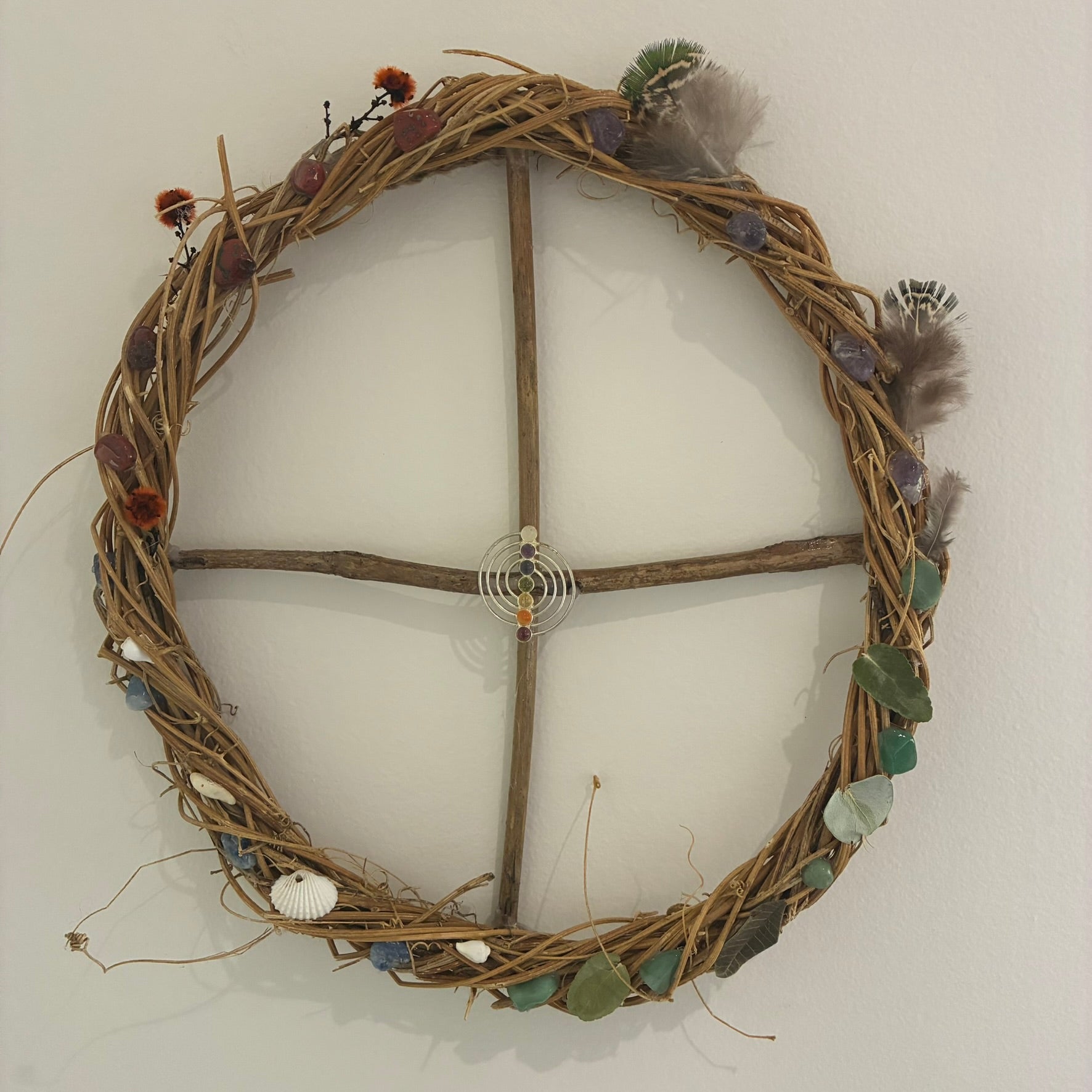 Wreath - "Solar/Earth Cross with Elements