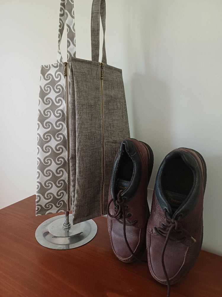 Large Shoe Bag- Knitting Bag -Travel Bag