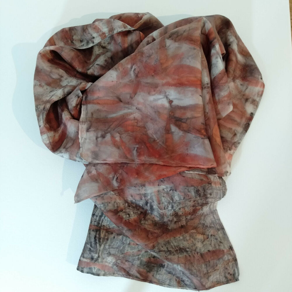 Silk scarf Jugiong tree 9