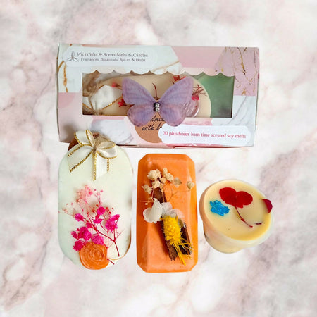 Melon Peony Orange Salted Caramel Wax Melts