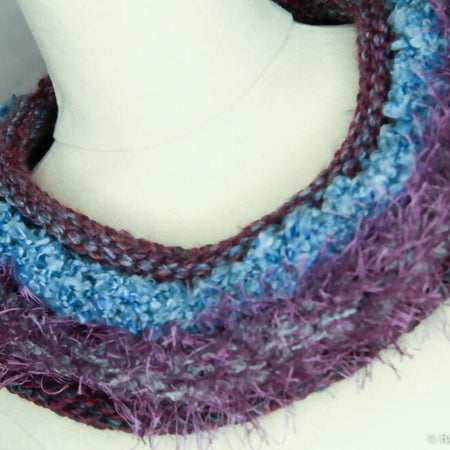 Jade Odyssey Hand Knitted Cowl