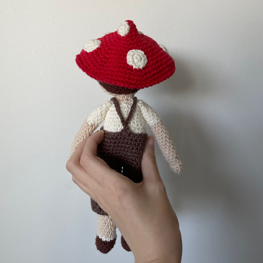 Mushroom Friend | Handmade Crochet Toy