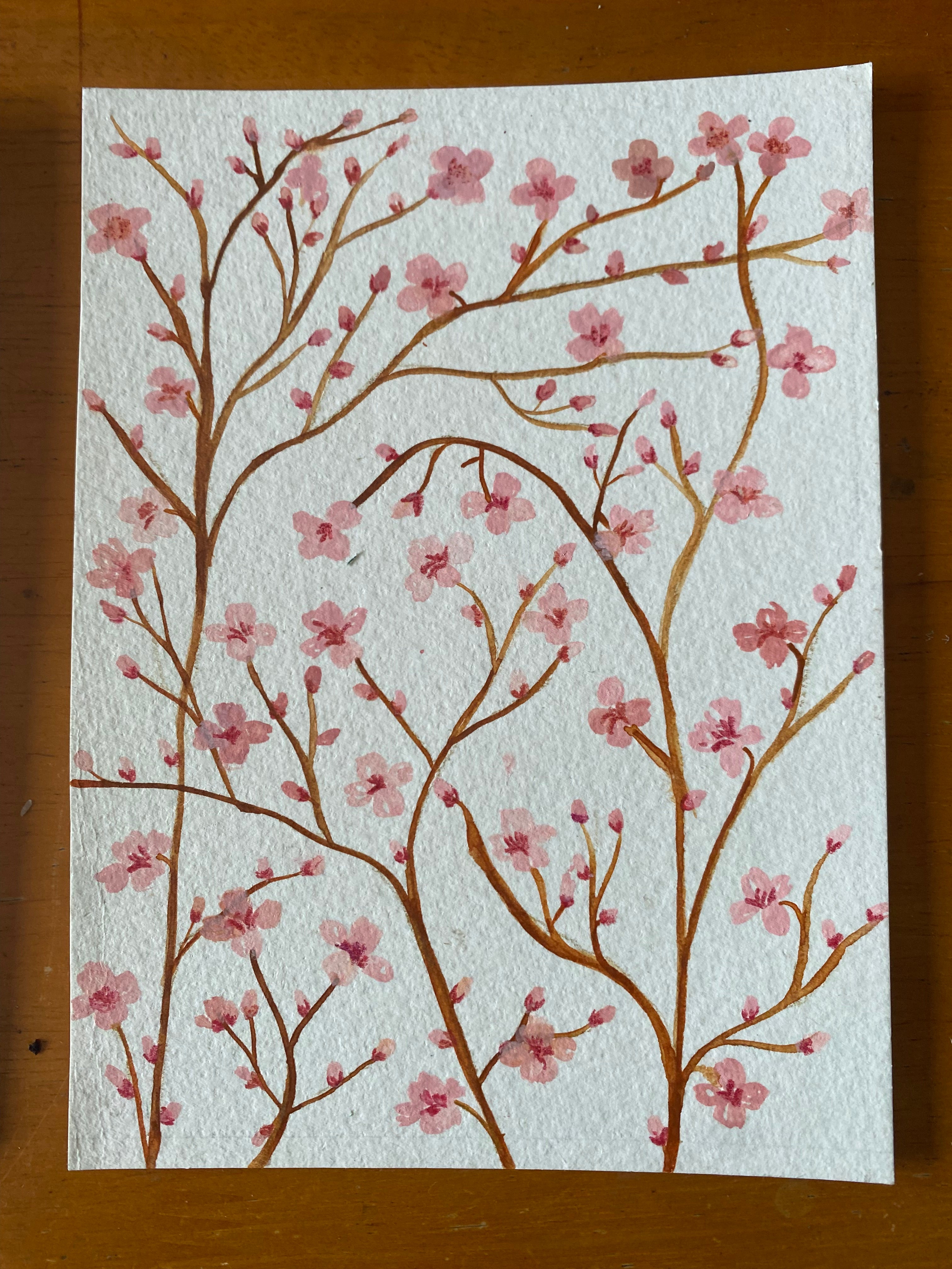 Small original watercolour paintings (12.8 by 16.8 cm)