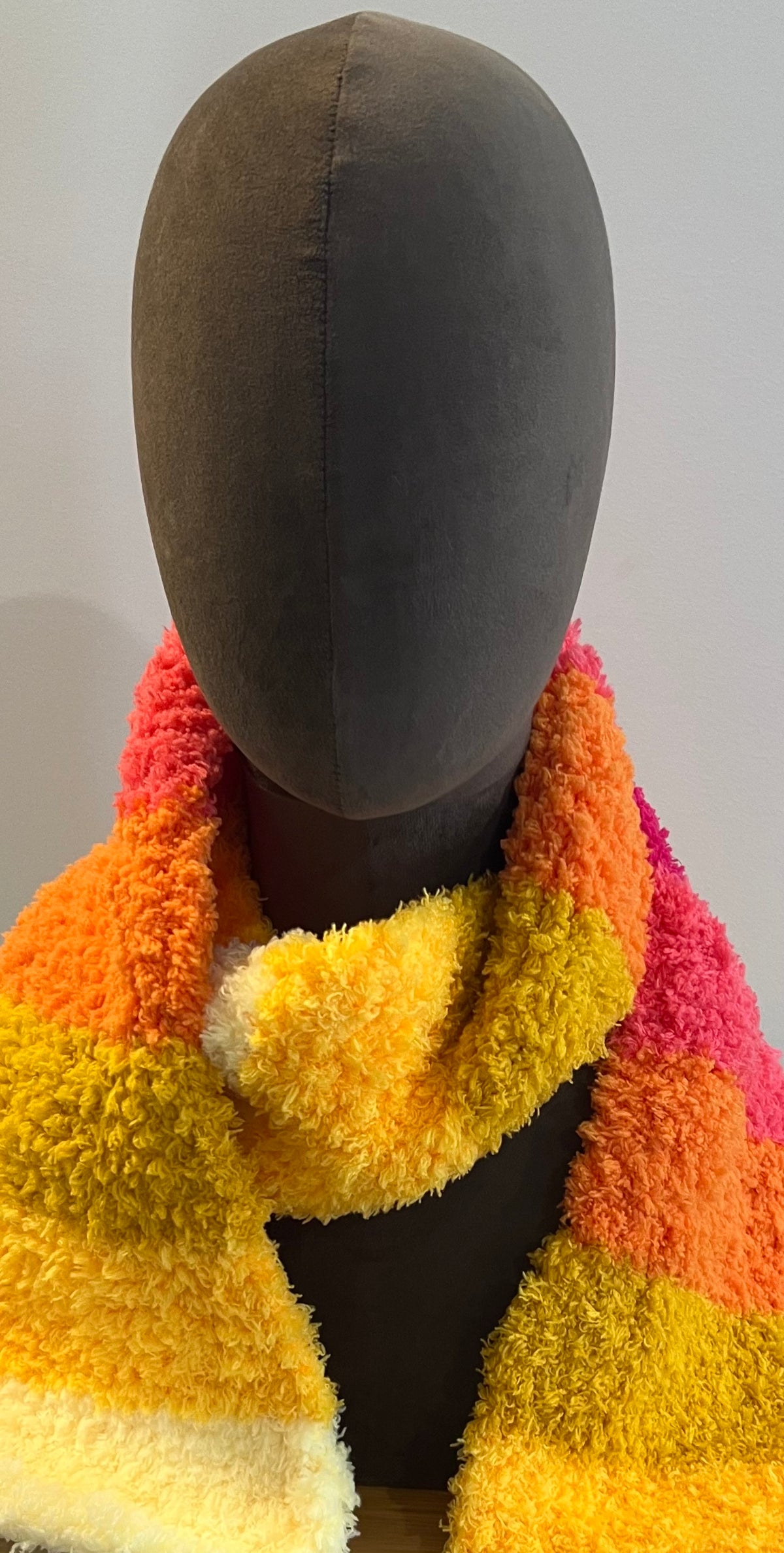 Rainbow sunshine scarf