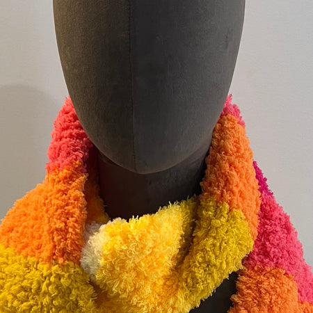 Rainbow sunshine scarf
