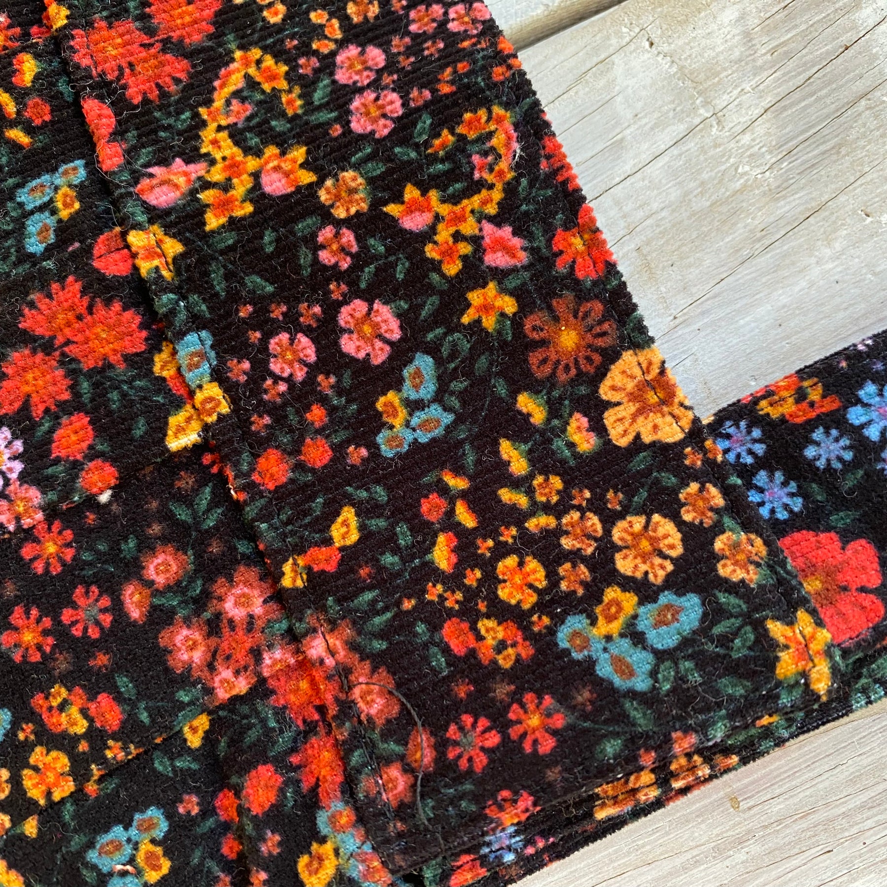 Corduroy Childs overalls autumn floral size 3