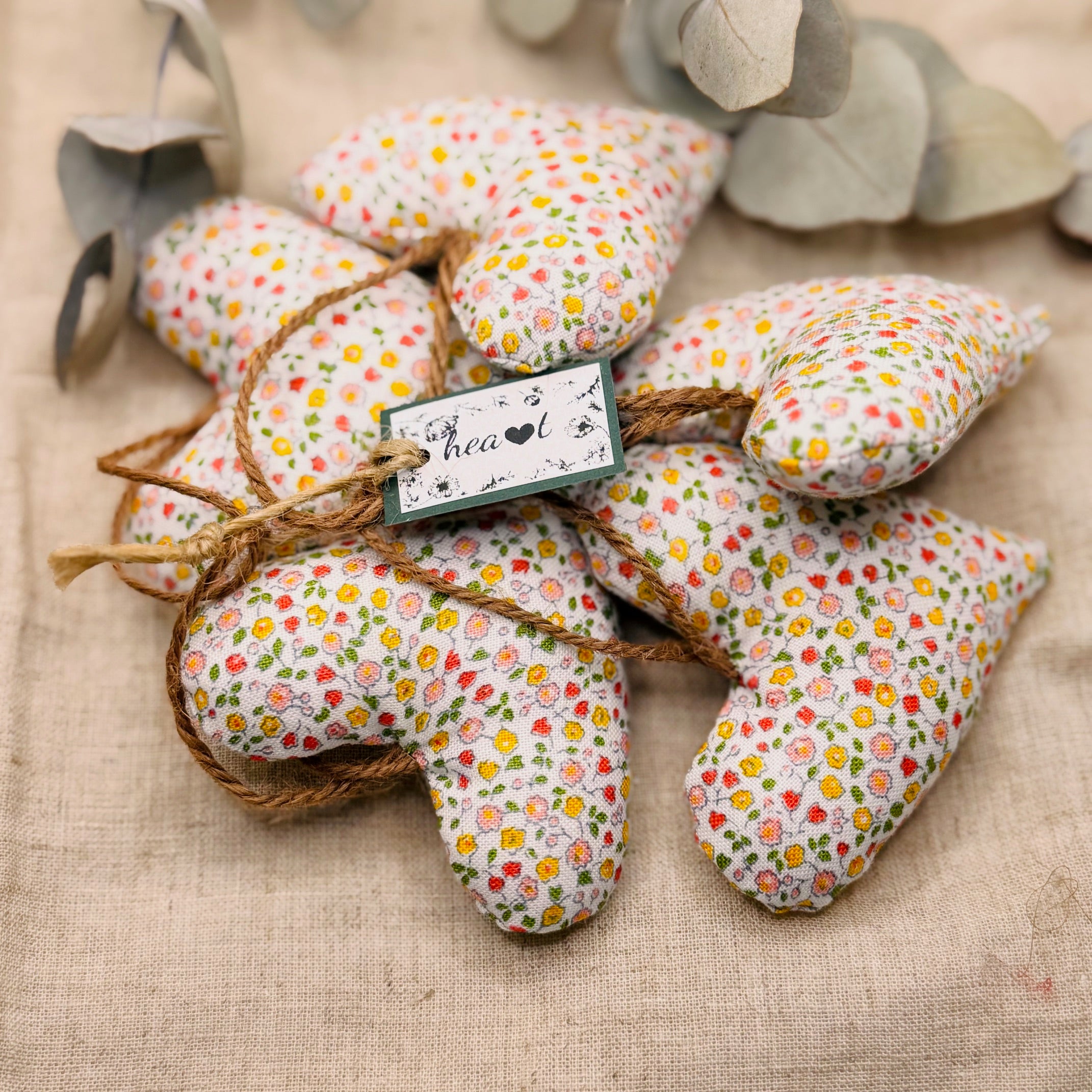 Handmade Hearts - Liberty floral