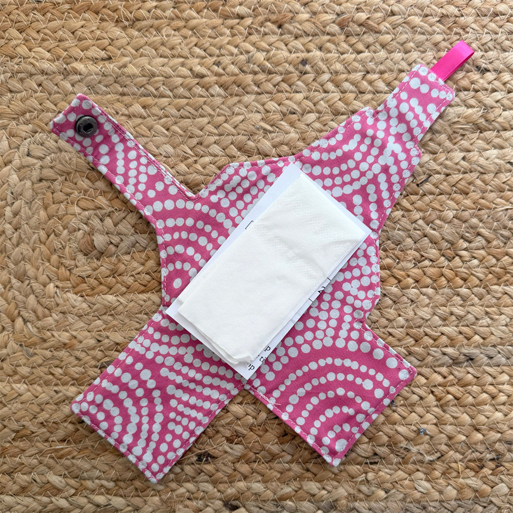 Easy load tissue holder