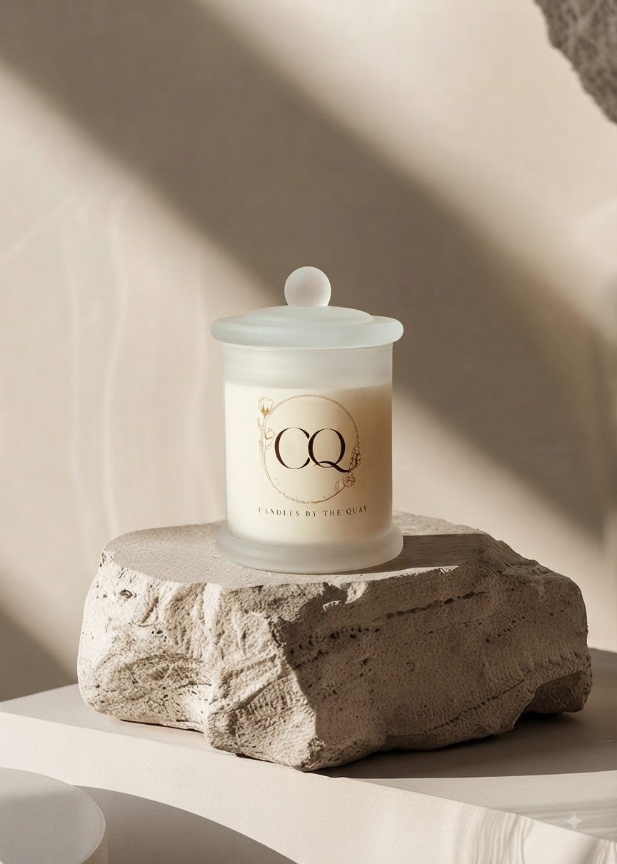 Hand Poured Hikari scented soy candle - Quiet Power