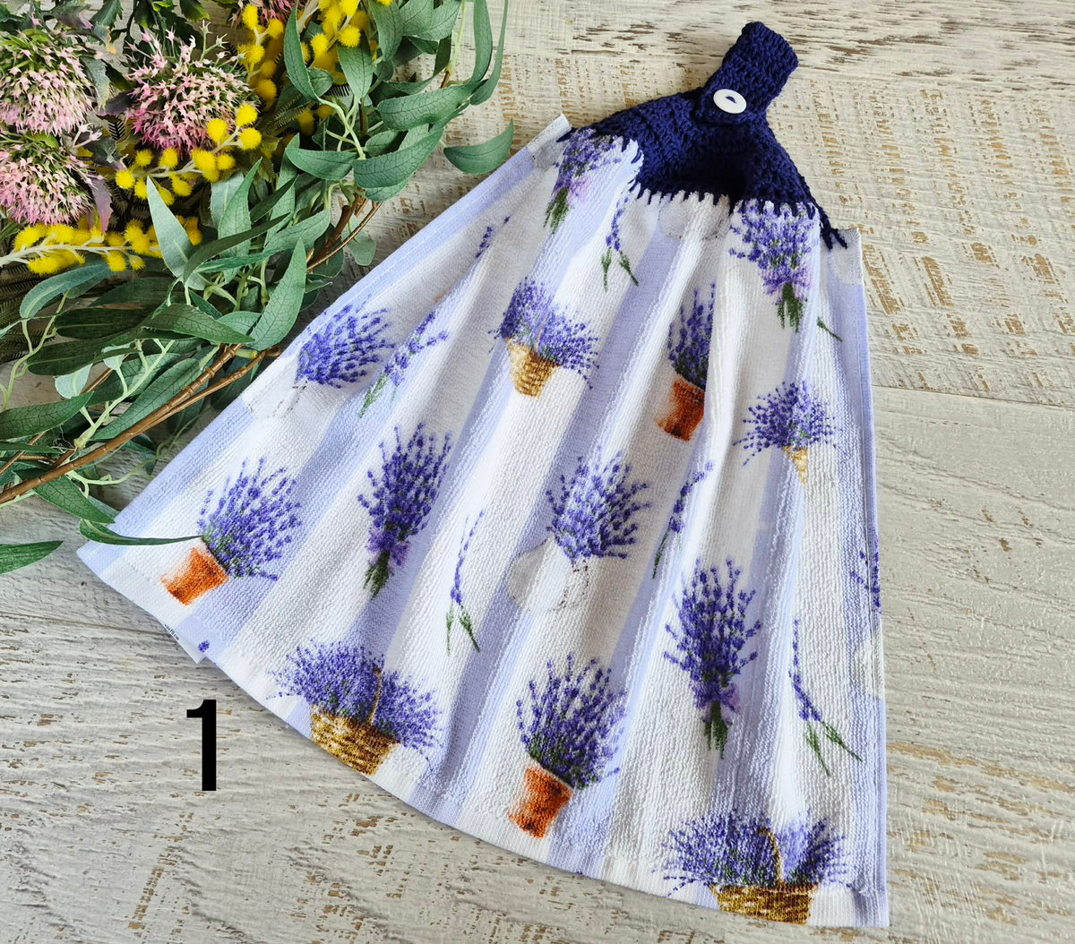 Kitchen Hand Towel | Hanging | Cotton | SINGLE LAYER | 9 Styles - 1-9