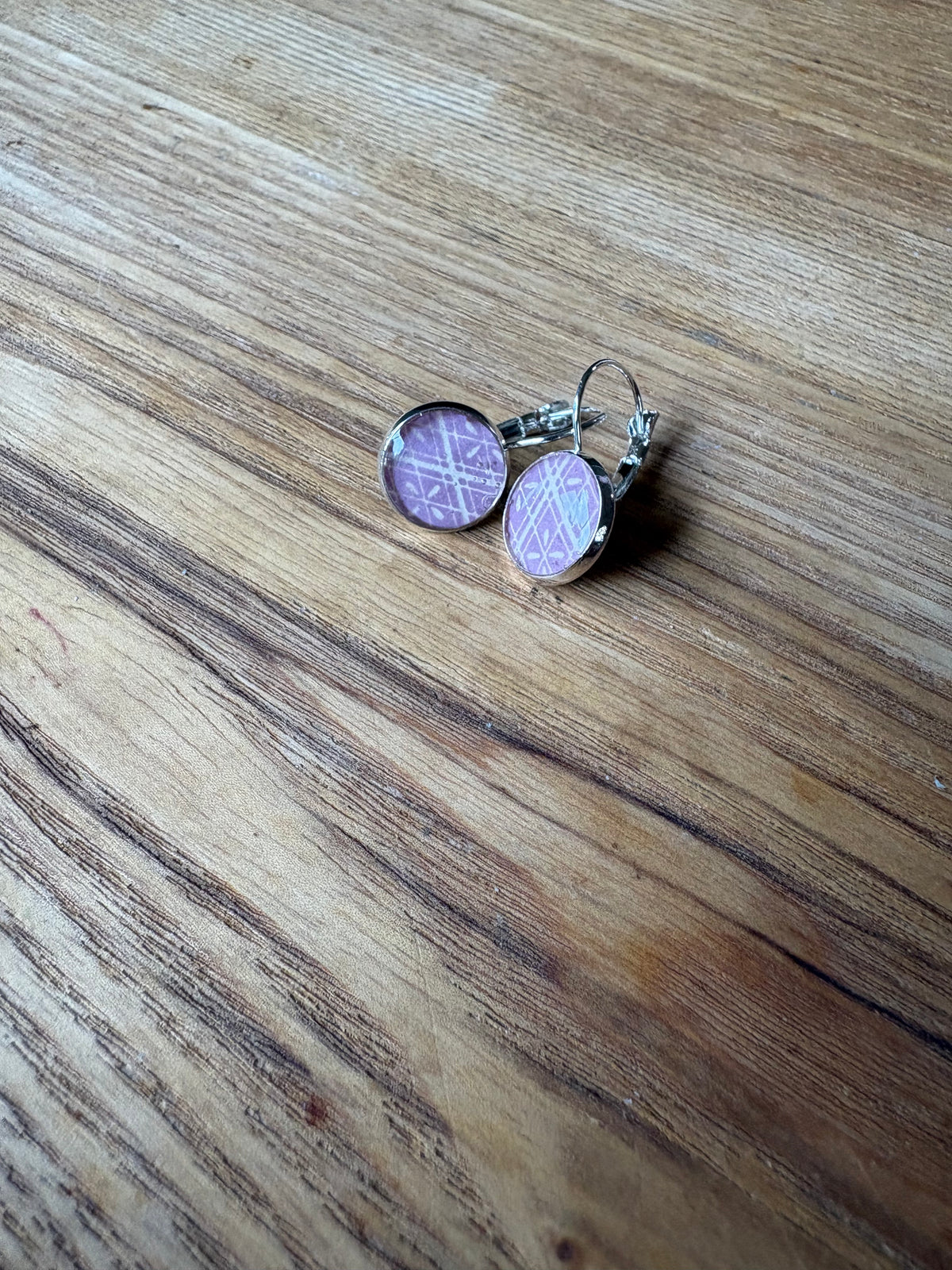 Japanese paper Resin earrings
