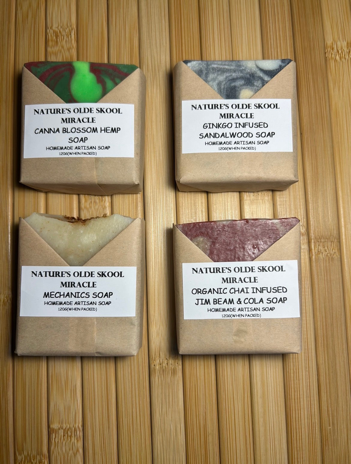 Natural Men’s Artisan Soap Pack | Handmade Soaps Gift for Him