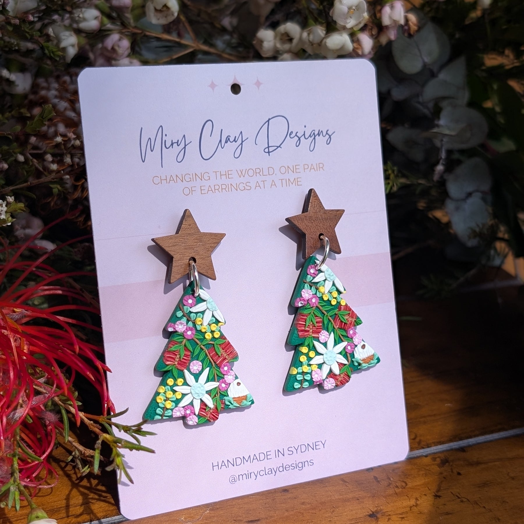 PRE-ORDER Native Australian Flower Christmas Trees