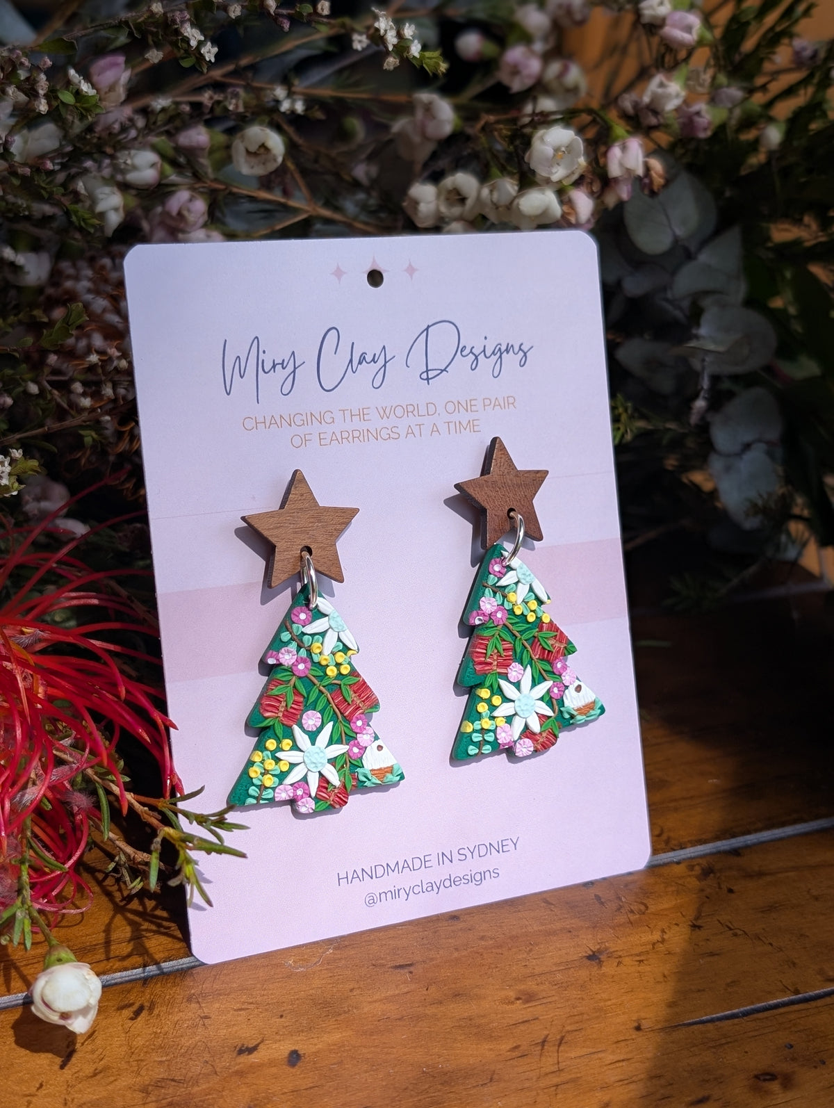 PRE-ORDER Native Australian Flower Christmas Trees