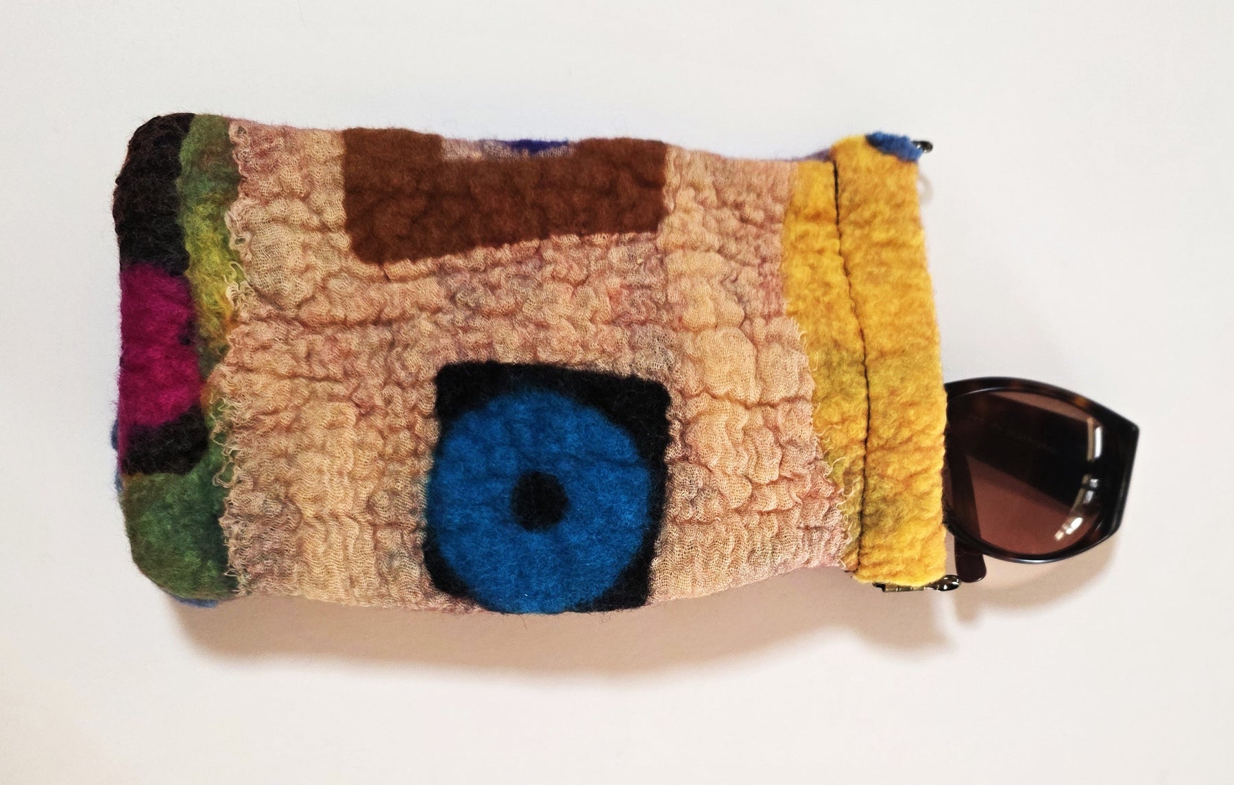 Felted Mobile Phone Cover/Glasses Case