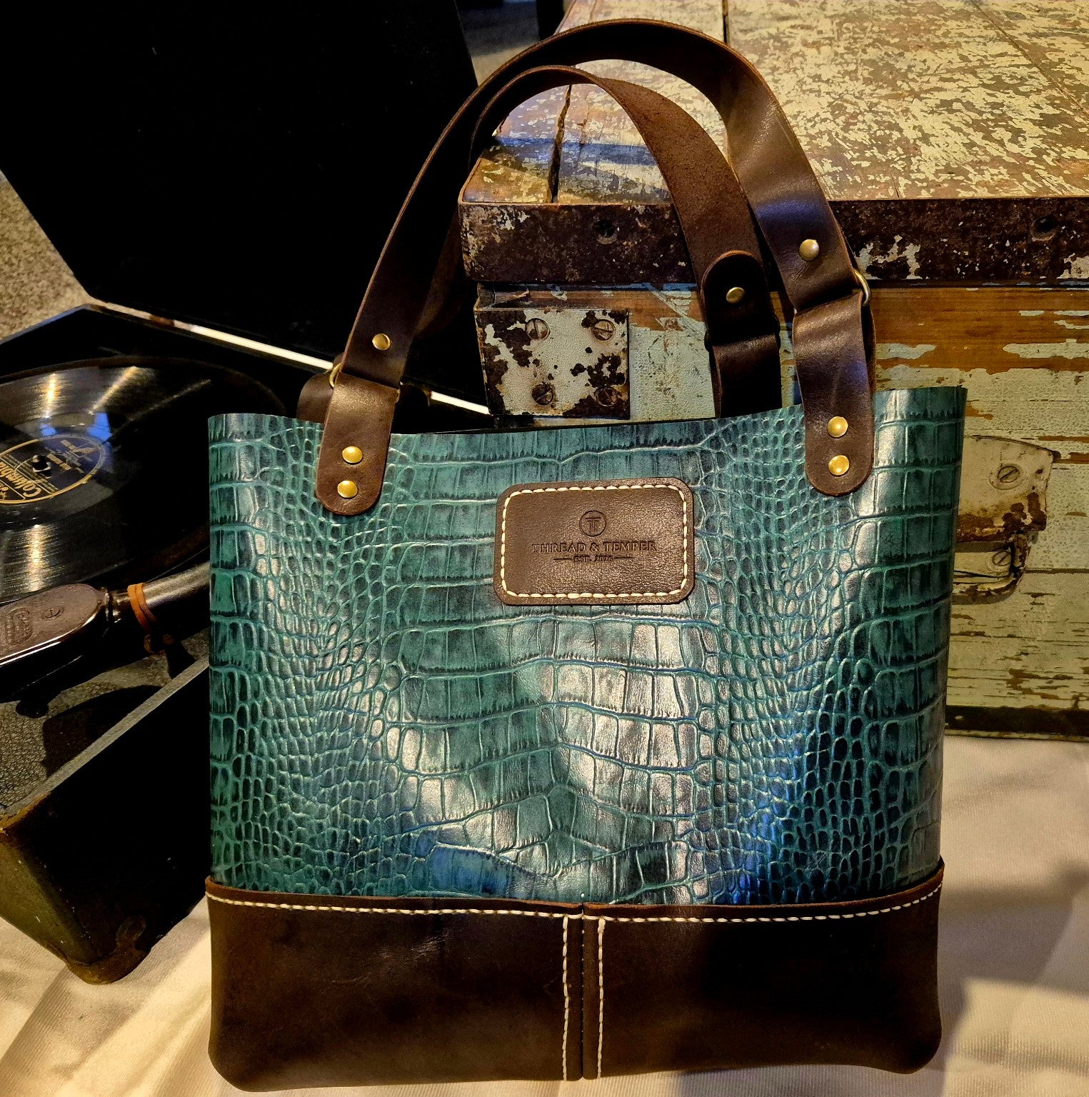 Thread & Temper Turquoise Tote