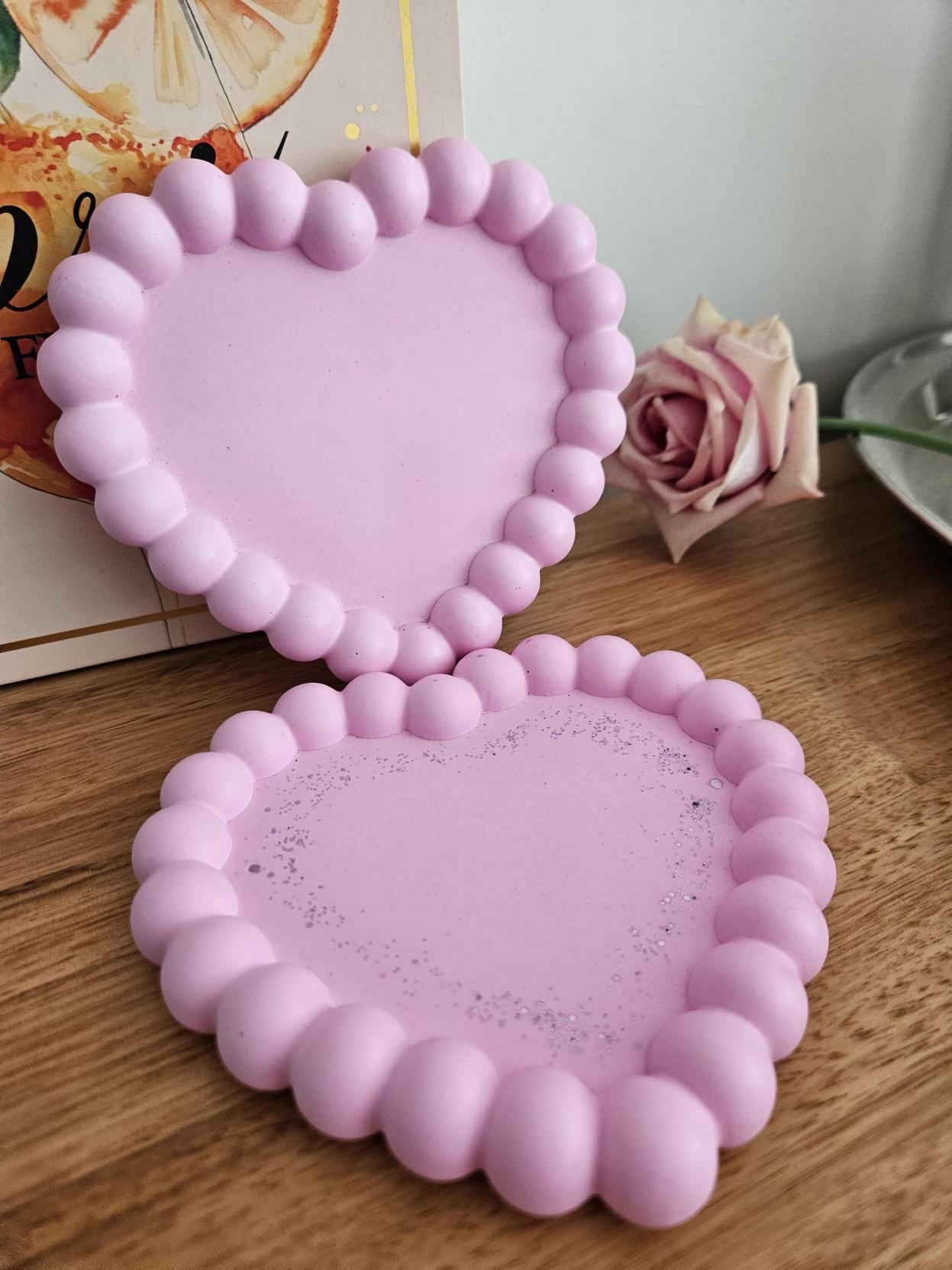 Bubble Heart trinket tray