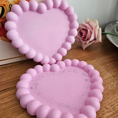 Bubble Heart trinket tray