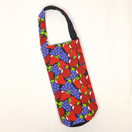 Handmade Wine Bottle Carry Bag | Reusable Gift Bag | by Wattle Acres