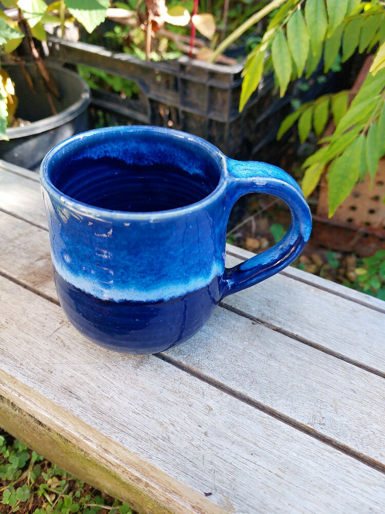 Blue mug