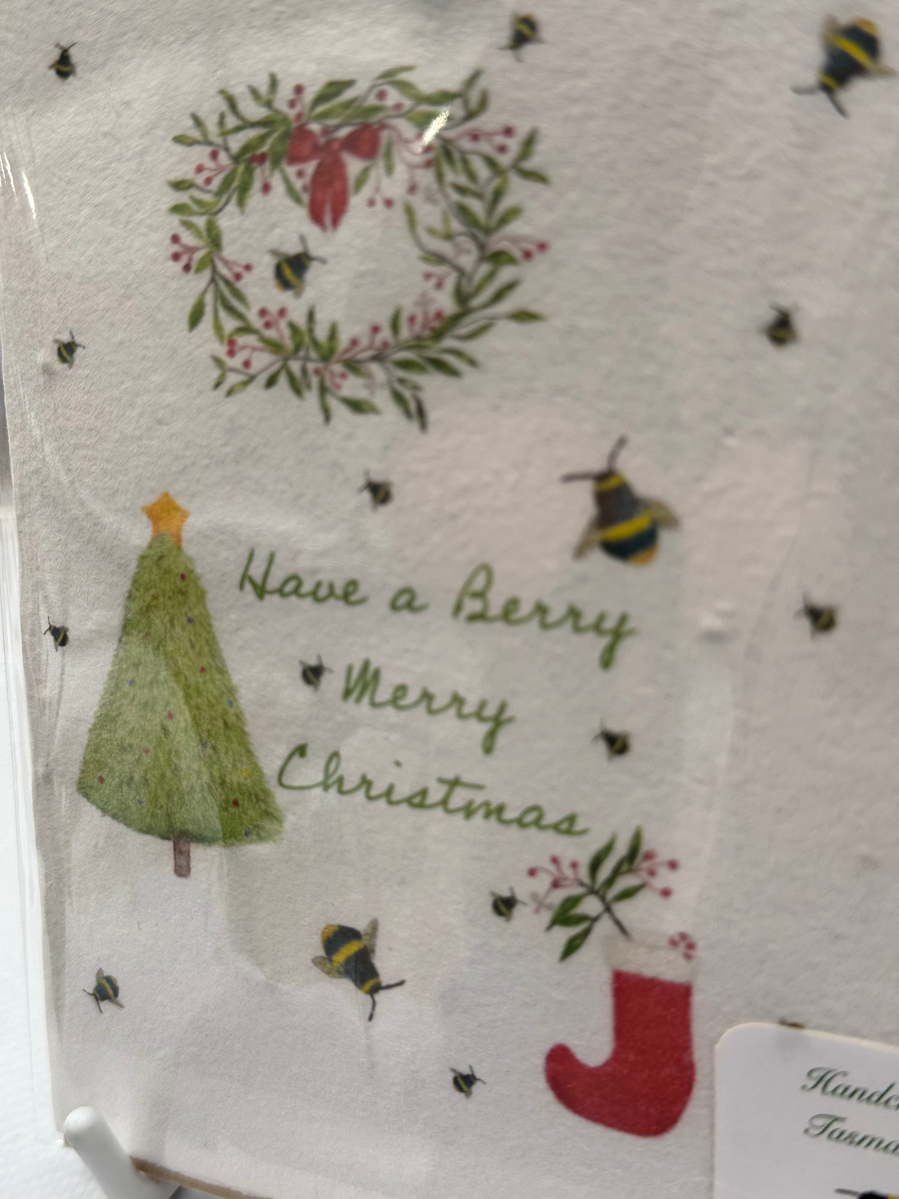 Christmas Seeded Paper Cards
