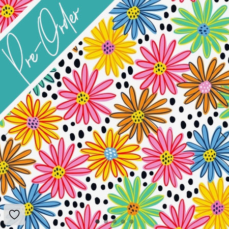 PRE-ORDER Water-resistant wet bags - Summer Bouquet (Louise Margaret)