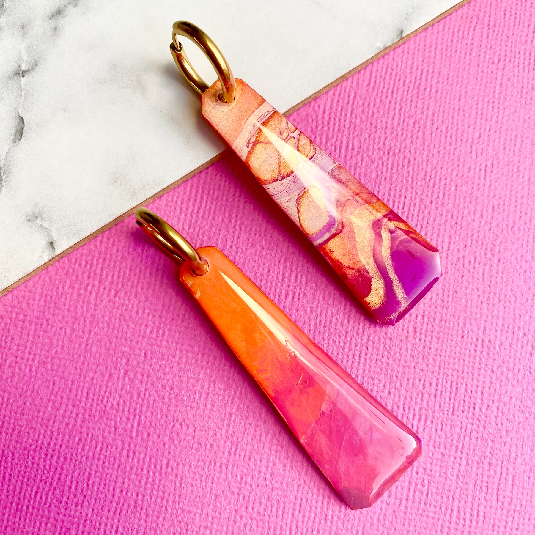 Bright Artistic Handmade Earrings