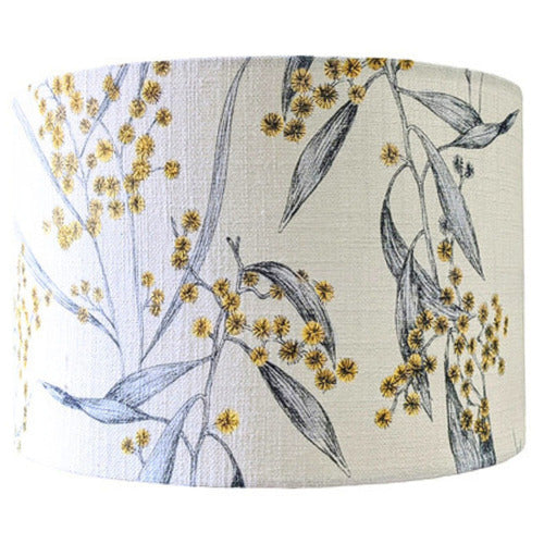 Golden Wattle lampshade - handmade by Emotive Collection Australia