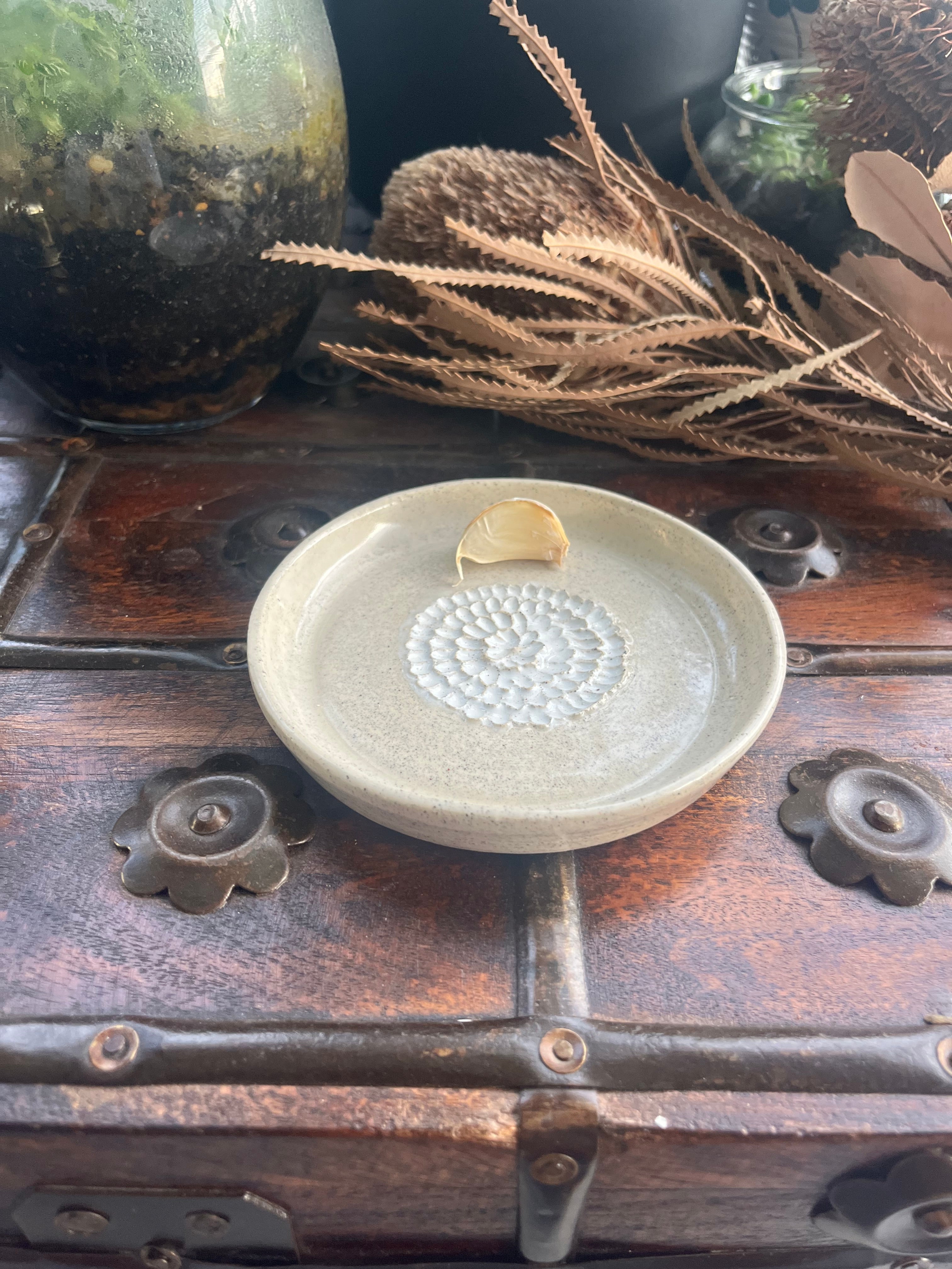 Ceramic Grater with Brush