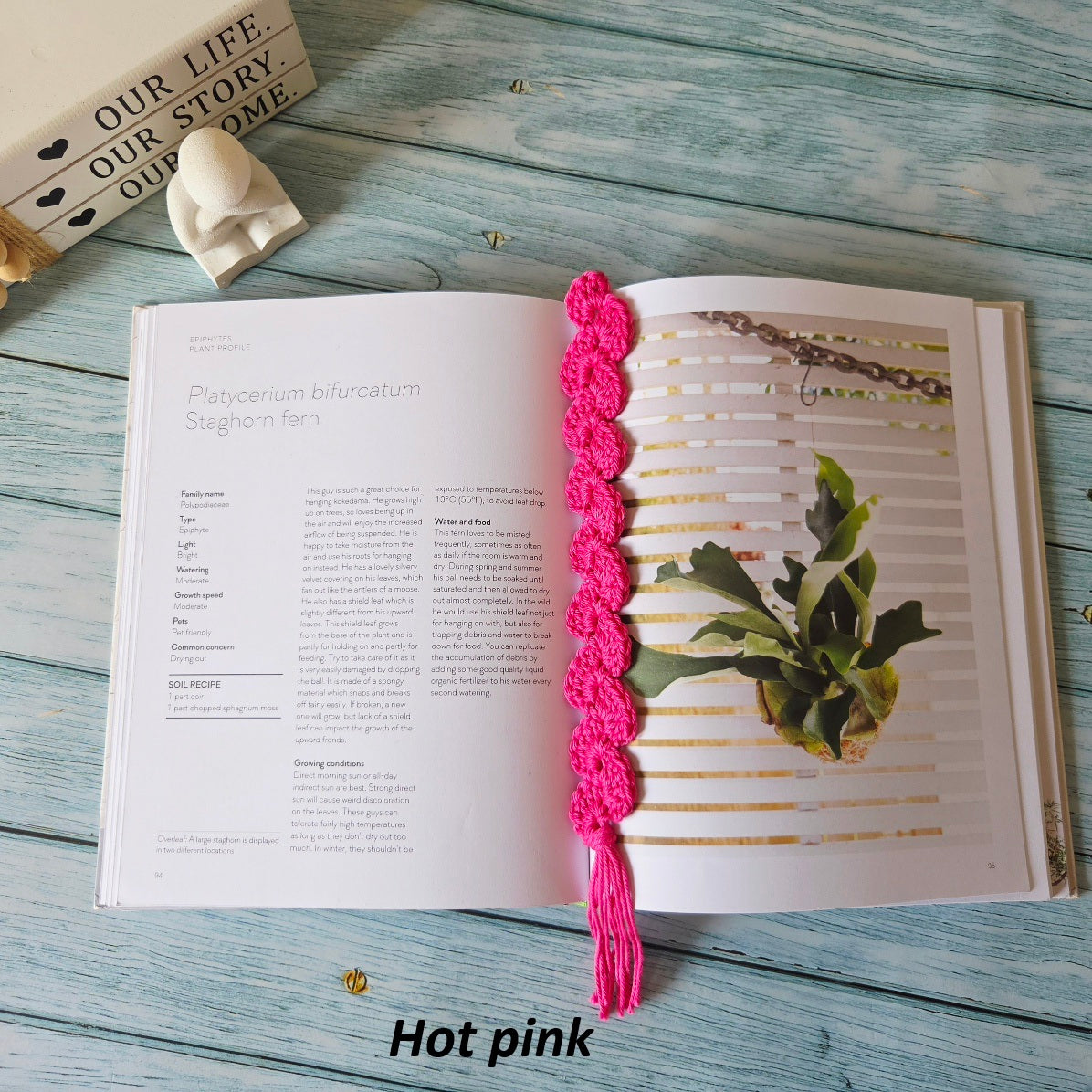 Crochet Bookmark | Handmade Book Mark | Various colours