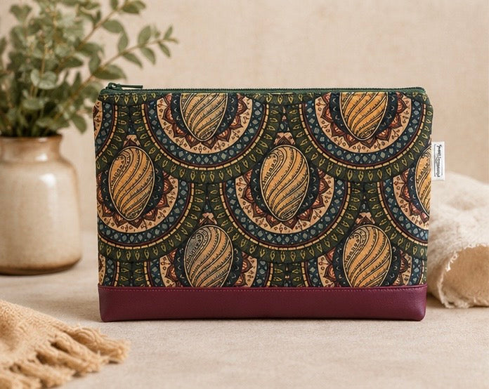 One of a kind - Handmade Statement Pouch